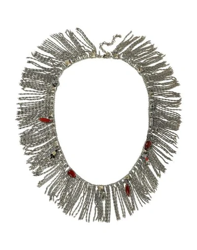 Shop Iosselliani Necklaces In Silver