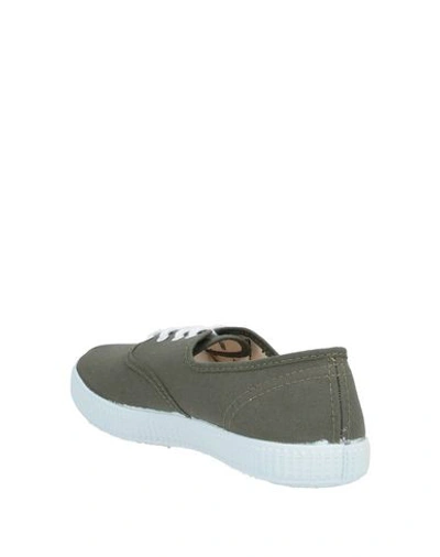Shop Victoria Sneakers In Military Green