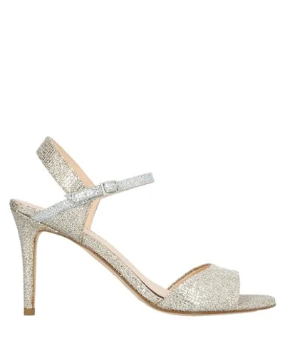 Shop Chantal Sandals In Platinum