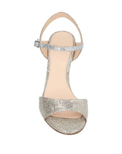 Shop Chantal Sandals In Platinum