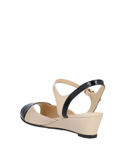 Shop Chantal Sandals In Black