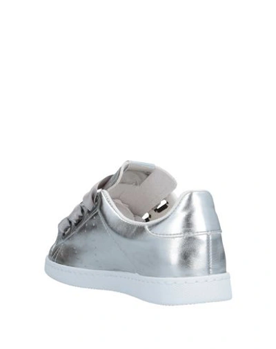 Shop Victoria Sneakers In Silver
