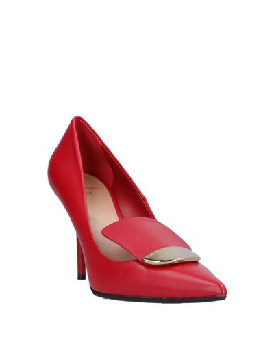 Shop Chantal Pumps In Red