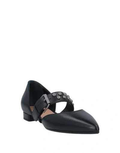 Shop Chantal Ballet Flats In Black