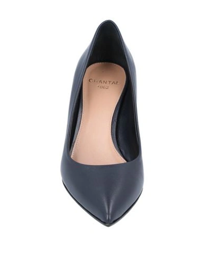 Shop Chantal Pump In Dark Blue