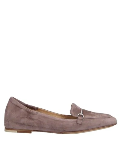 Shop Pomme D'or Loafers In Light Brown