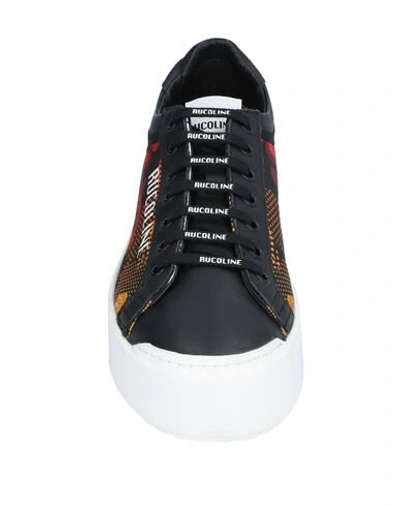 Ruco Line Sneakers In Black