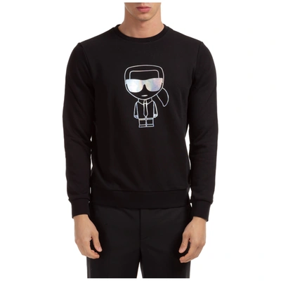 Shop Karl Lagerfeld Men's Sweatshirt Sweat  K/ikonik In Black