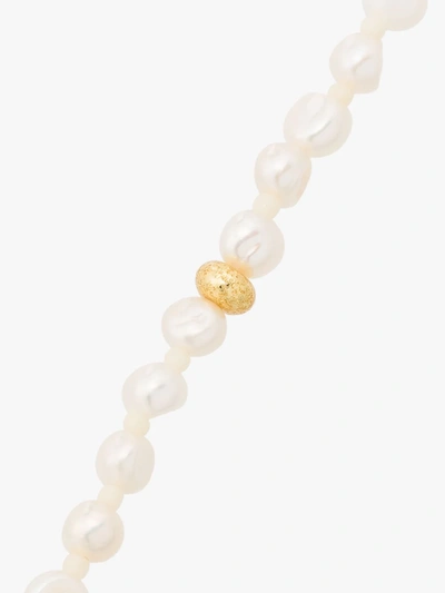 Shop Anni Lu Gold-plated Stellar Pearl Anklet