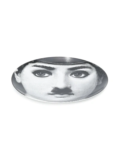 Shop Fornasetti Wall Plate N.204 In Black
