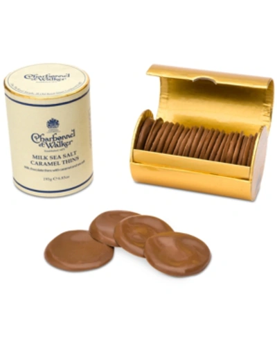 Shop Charbonnel Et Walker Milk Chocolate Sea Salt Caramel Thins Gift Set In No Color