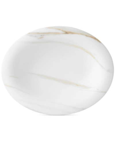 Vera Wang Wedgwood Venato Imperial Collection Oval Vegetable Bowl In Multi