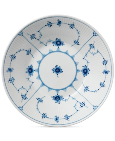 Royal Copenhagen Blue Fluted Plain Pasta Bowl In Multi