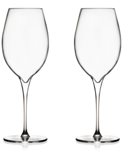 Nambe Vie Set Of Two Pinot Grigio Glasses