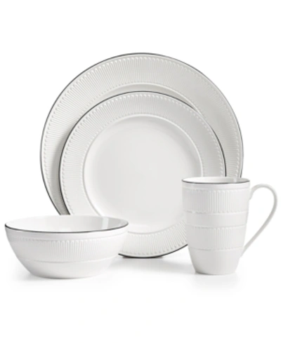 Shop Kate Spade New York York Avenue 4-pc. Place Setting In White