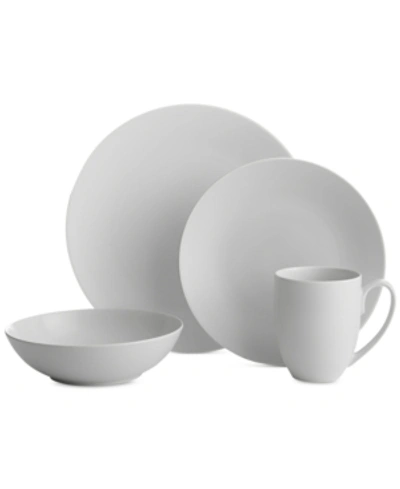 Shop Nambe Pop Collection By Robin Levien 4-piece Place Setting In Chalk