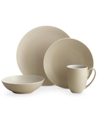 Shop Nambe Pop Collection By Robin Levien 4-piece Place Setting In Sand