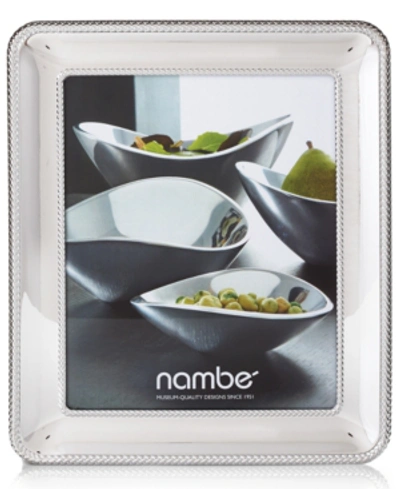 Shop Nambe Braid 8" X 10" Frame In Silver