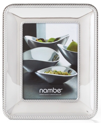 Shop Nambe Braid 5" X 7" Frame In Silver