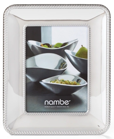 Nambe Braid Chrome Picture Frame In Silver