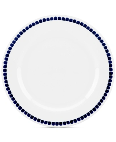 Shop Kate Spade New York Charlotte Street North Dinner Plate In White/blue