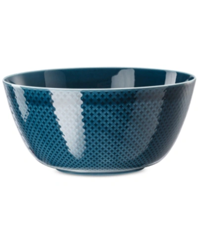 Rosenthal Junto Ocean Blue Serving Bowl In Blue
