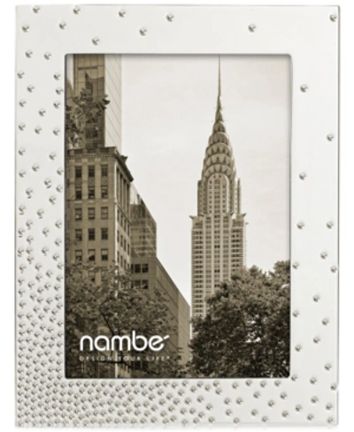 Shop Nambe Dazzle 5" X 7" Frame In Silver