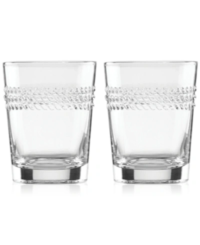 Shop Kate Spade Wickford Double Old-fashioned Glasses, Set Of 2 In No Color