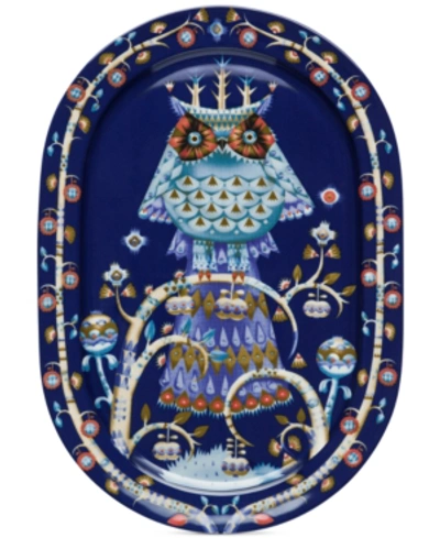Shop Iittala Taika Blue Serving Platter