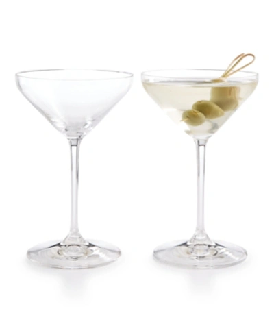 Shop Riedel Extreme Martini Glasses, Set Of 2 In Clear