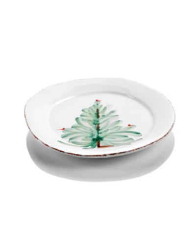 Vietri Lastra Holiday Canape Plate In Multi