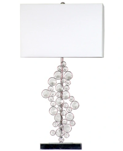 Shop All The Rages Elegant Designs Prismatic Crystal Sequin And Chrome Table Lamp