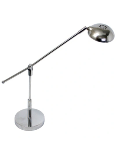Shop All The Rages Simple Designs 3w Balance Arm Led Desk Lamp With Swivel Head In Chrome