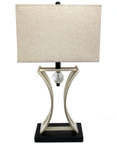 Shop All The Rages Elegant Designs Chrome Executive Business Table Lamp
