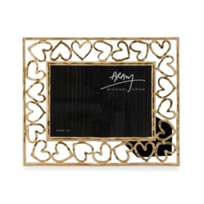 Michael Aram Heart Photo Frame, 5" X 7" In Gold