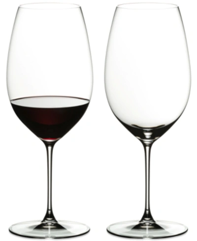 Shop Riedel Veritas Cabernet/merlot Wine Glass Set Of 2