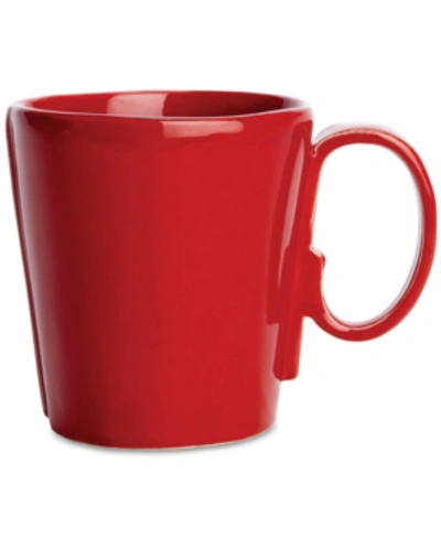 Shop Vietri Lastra Red Collection Mug