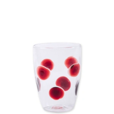 Shop Vietri Drop Tall Tumbler In Red