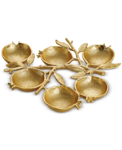 Shop Michael Aram Pomegranate 6-compartment Seder Plate