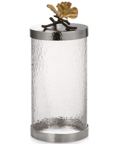 Shop Michael Aram Butterfly Ginkgo Large Kitchen Canister In Silver