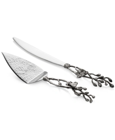 Shop Michael Aram White Orchid Cake Knife And Server