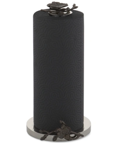 Michael Aram Black Orchid Collection Paper Towel Holder