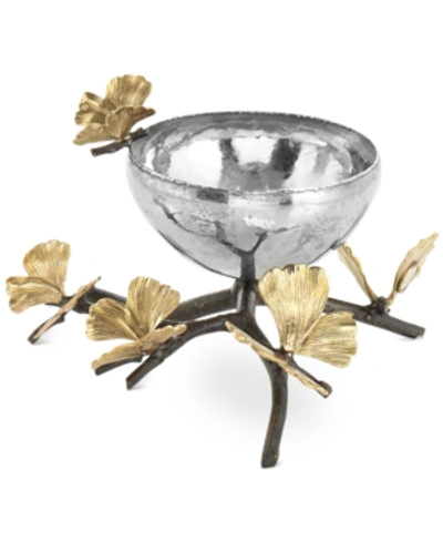 Shop Michael Aram Butterfly Ginkgo Nut Bowl In Silver