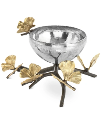 Michael Aram Butterfly Gingko Nut Dish In Silver