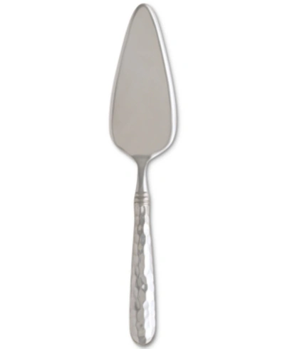 Vietri Martellato Pastry Server In Silver