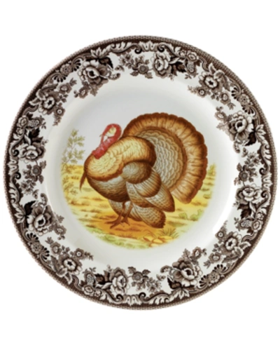 Spode Woodland Turkey Luncheon Plate