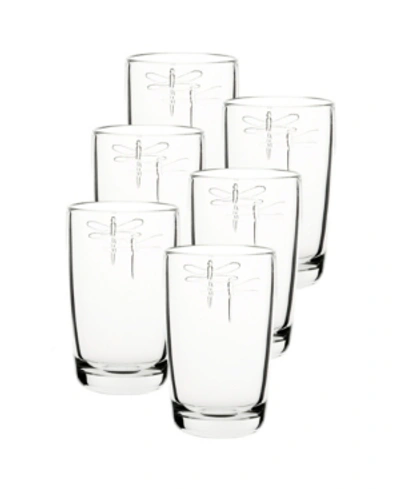 Shop La Rochere Dragonfly 14-ounce Highball Glass, Set Of 6.