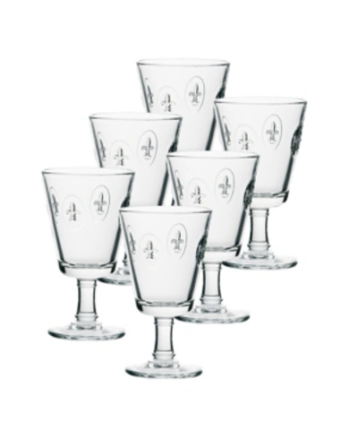 Shop La Rochere Fleur De Lys 8.5-ounce Stemmed Glass, Set Of 6