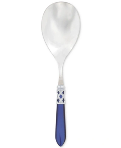 Shop Vietri Aladdin Brilliant Serving Spoon In Blue