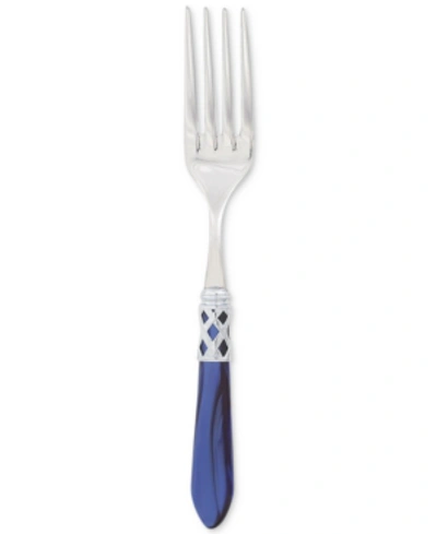 Shop Vietri Aladdin Brilliant Serving Fork In Blue